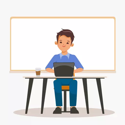 illustration web programmer
